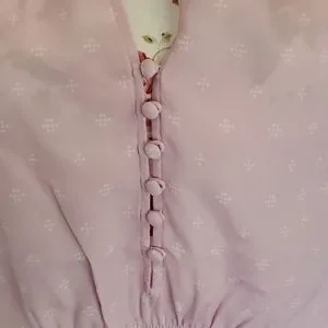 Haut Blouse Femme Joie Avec Manches Papillons - Taille L, Couleur Rose, Neuf Avec étiquettes (valeur $228)